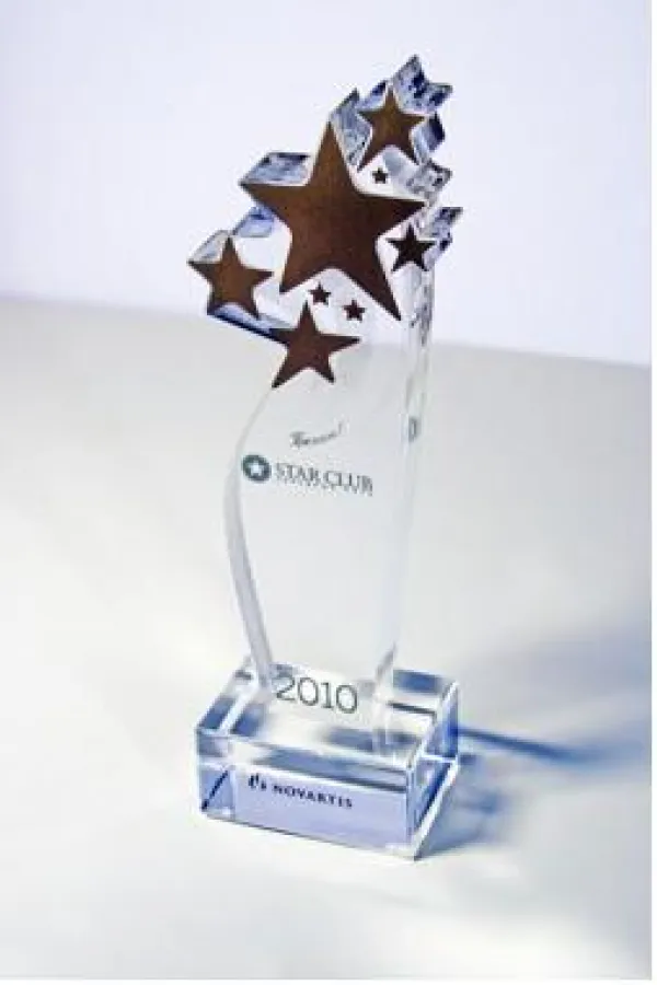SWZ konzipierte und führte den Novartis STAR Club für die besten 25 Verkäufer in Russland ein: Neben Zertifikaten, Incentive-Reisen oder Pins wird dort auch die STAR Club Trophy verliehen.