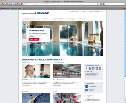 Bild: PRIMAGAS startet neues Gewerbekundenportal