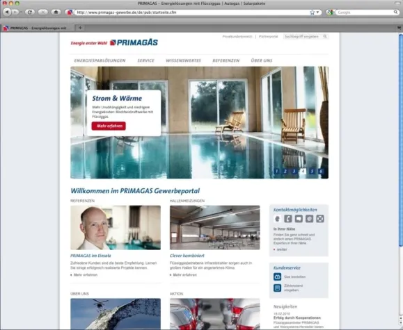 Bild: PRIMAGAS startet neues Gewerbekundenportal