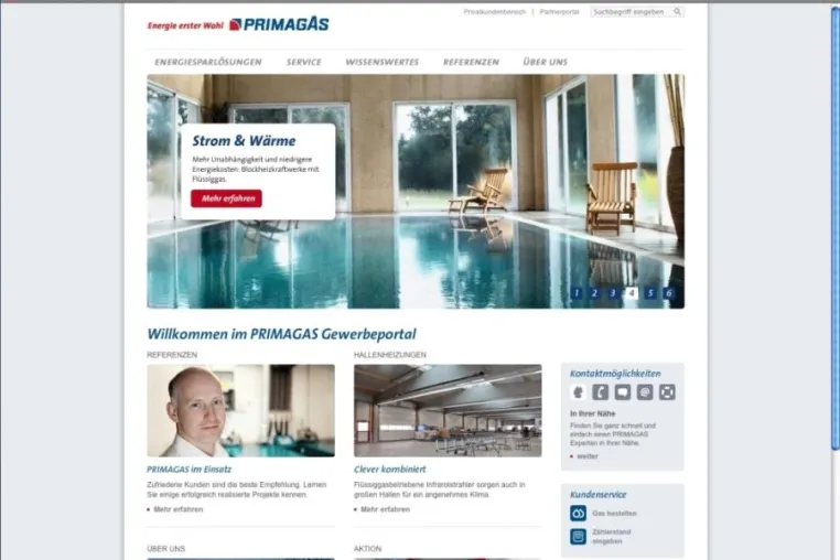 Bild: PRIMAGAS startet neues Gewerbekundenportal