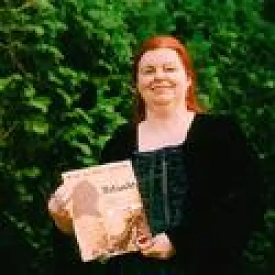 "Lyriklandschaft" wird von der Schamanin des Wortes beschützt Bild: "Lyriklandschaft" wird von der Schamanin des Wortes beschützt