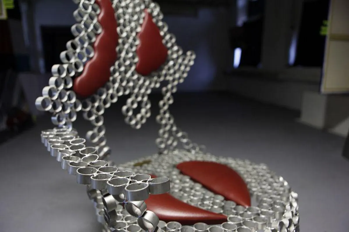 Skulptur-Mundstuhl. Autor: Simone Berger