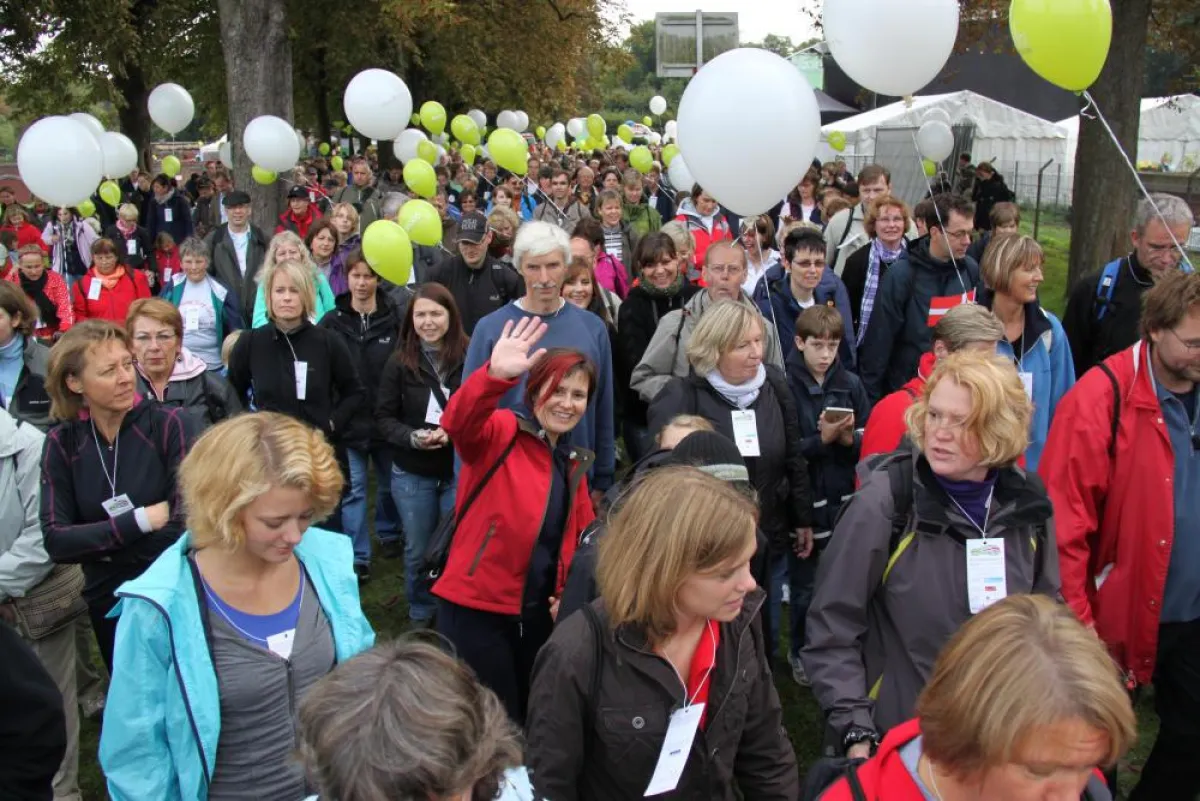 Beim ECCO Walkathon geht Hamburg für den guten Zweck