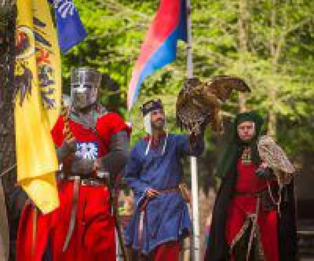 Ritterfestspiele und Mittelaltermarkt auf Burg Satzvey. Foto: Mike Göhre