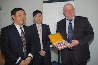 Bild: Hochrangige Delegation aus China zu Gast bei ABAS