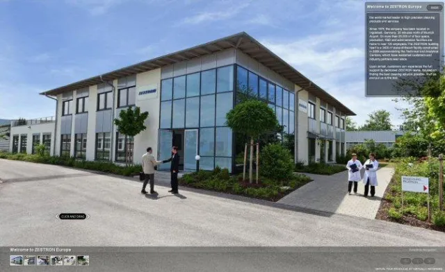 Bild: 360° ZESTRON: Reinigungsprozesse nur einen Mausklick entfernt