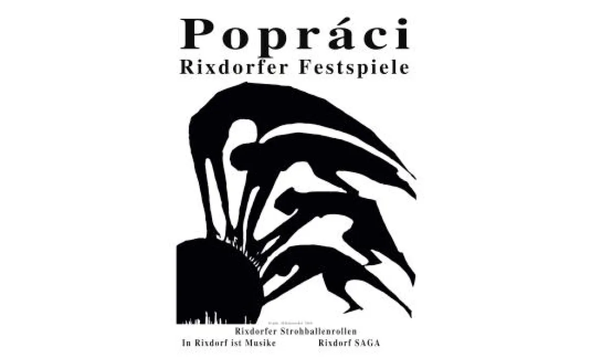Popráci 2015: Bekanntgabe des Rahmenprogramms des Berlin-Rixdorfer Strohballenrennens