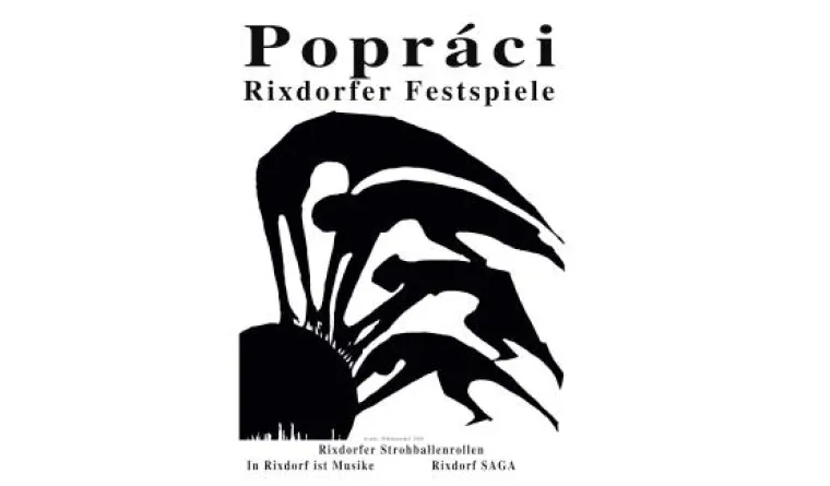 Bild: Popráci 2015: Bekanntgabe des Rahmenprogramms des Berlin-Rixdorfer Strohballenrennens