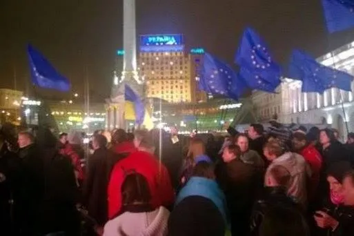 Bild: People of Ukraine vote for EU in Berlin