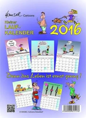 Bild: HANSEL Cartoons veröffentlicht den 'Kleinen Laufkalender 2016'
