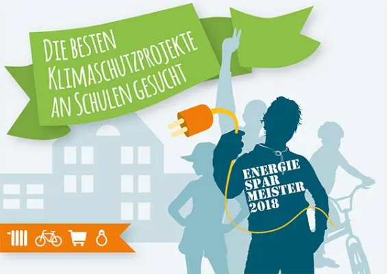 Energiesparmeister 2018: Bundesumweltministerium zeichnet Klimaschutz-Engagement von 16 Schulen aus Bild: Energiesparmeister 2018: Bundesumweltministerium zeichnet Klimaschutz-Engagement von 16 Schulen aus