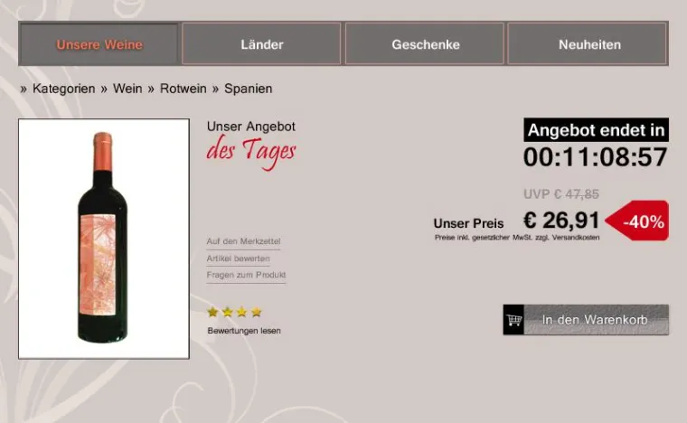 Bild: Schnell, schneller, Liveshopping