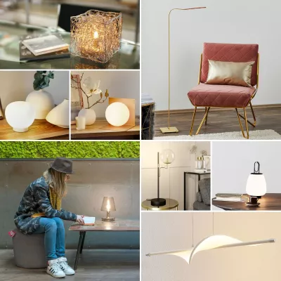 Bild: Frühjahrstrends der Leuchten - Lampenwelt.de präsentiert Petit-Flair, Soothing Shapes & Co. 