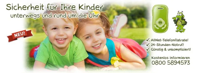 Bild: FROGGY - Der Kids Locator für 24 Stunden Sicherheit im Alltag
