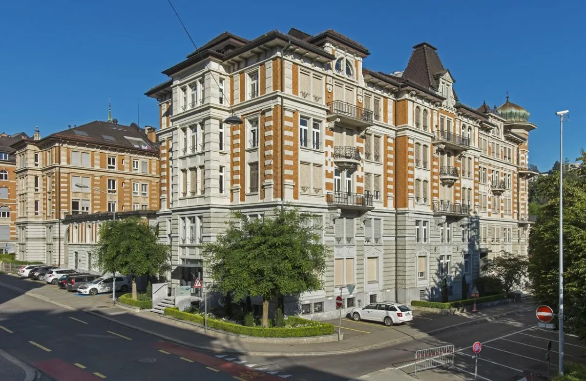 Hauptsitz der SAK in Sankt Gallen. Copyright: SAK.