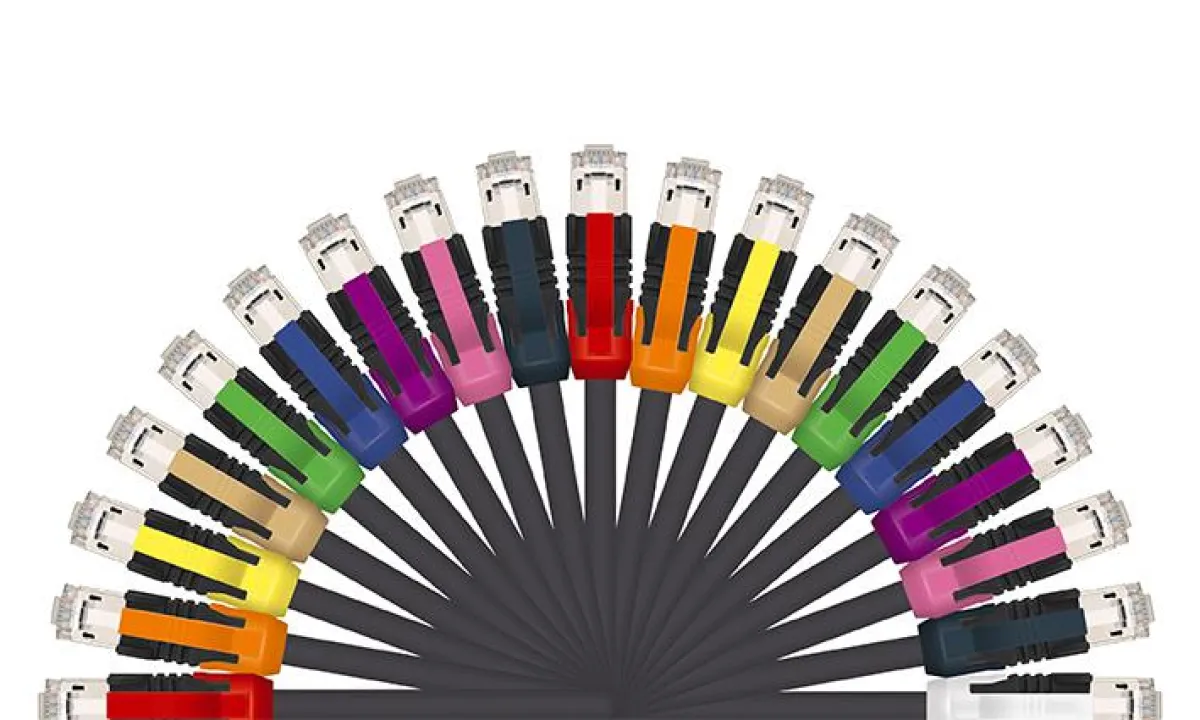 ESCHA Multiclip in elf unterschiedlichen Farben.