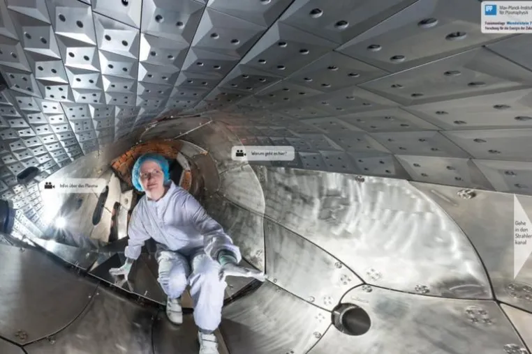 Bild: Wendelstein 7-X – jetzt virtuell zu besuchen!