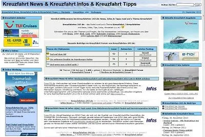 KreuzfahrtPortal Kreuzfahrten-247.de mit neuen Features online Bild: KreuzfahrtPortal Kreuzfahrten-247.de mit neuen Features online