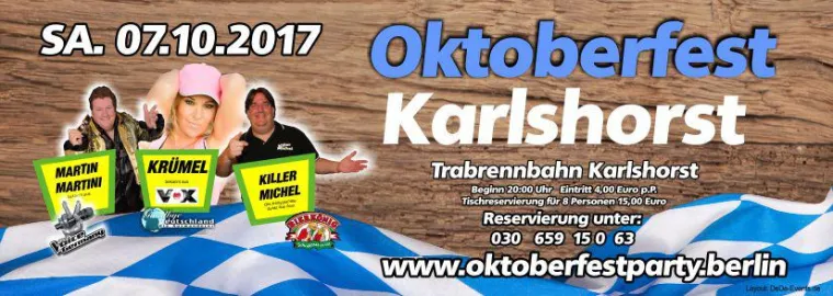 Bild: Oktoberfest Berlin Karlshorst 2017