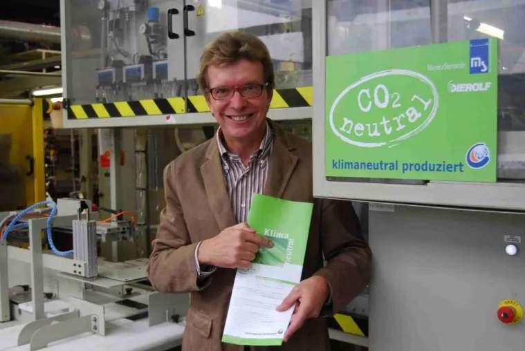 Die Meyer/Stemmle KlimaschutzAllianz - Innovative Impulse durch CO2-neutrales Verpacken Bild: Die Meyer/Stemmle KlimaschutzAllianz - Innovative Impulse durch CO2-neutrales Verpacken