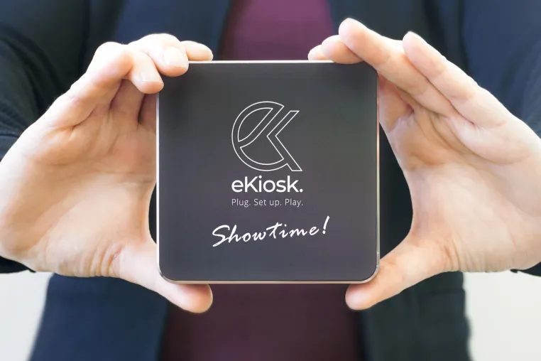 Bild: EKIOSK BRINGT UNIVERSELLEN DIGITAL SIGNAGE PLAYER MIT EIGENEM APPSTORE HERAUS