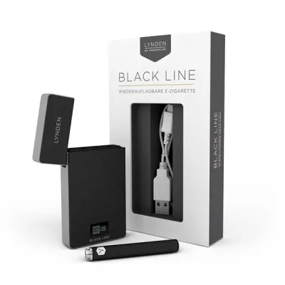 Bild: E-Zigaretten Pionier PowerCigs führt Produktneuheit LYNDEN Black Line ein