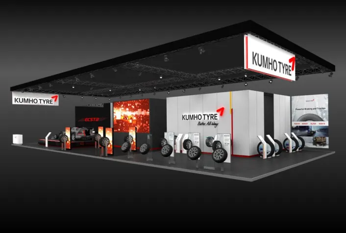 Bild: Kumho Tyre mit vielen neuen Produkten auf Reifen in Essen