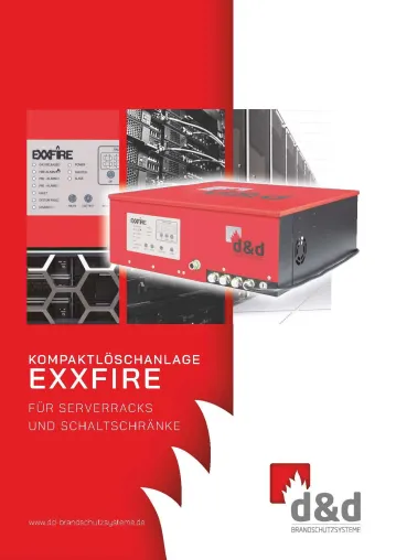Neue EXXFIRE Broschüre ist ab sofort erhältlich Bild: Neue EXXFIRE Broschüre ist ab sofort erhältlich