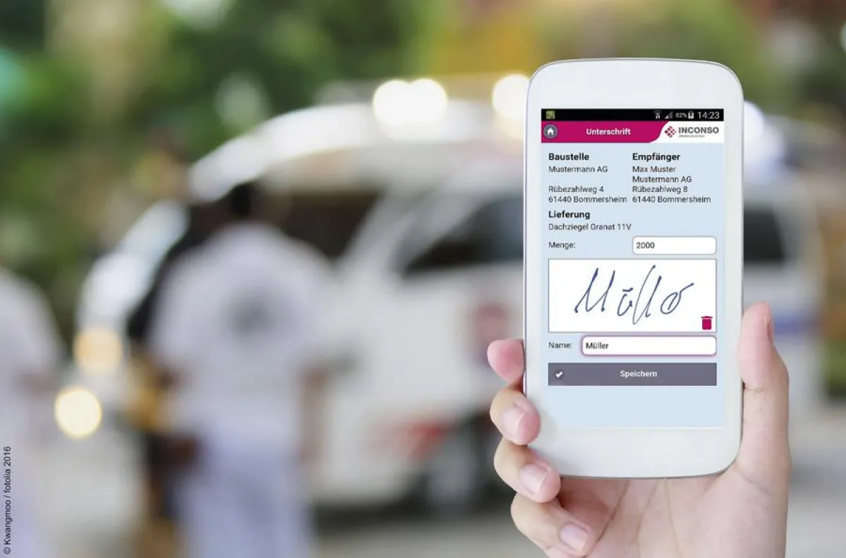 Die mobile App des inconsoPOD: Track & Trace vom Distributionszentrum bis zum Endkunden