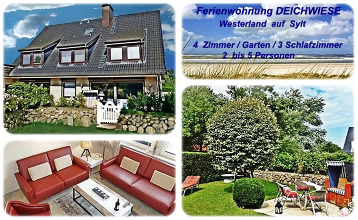 günstige Ferienwohnung auf Sylt Sylter Deichwiesen (© Ferienwohnung auf Sylt Sylter Deichwiesen)