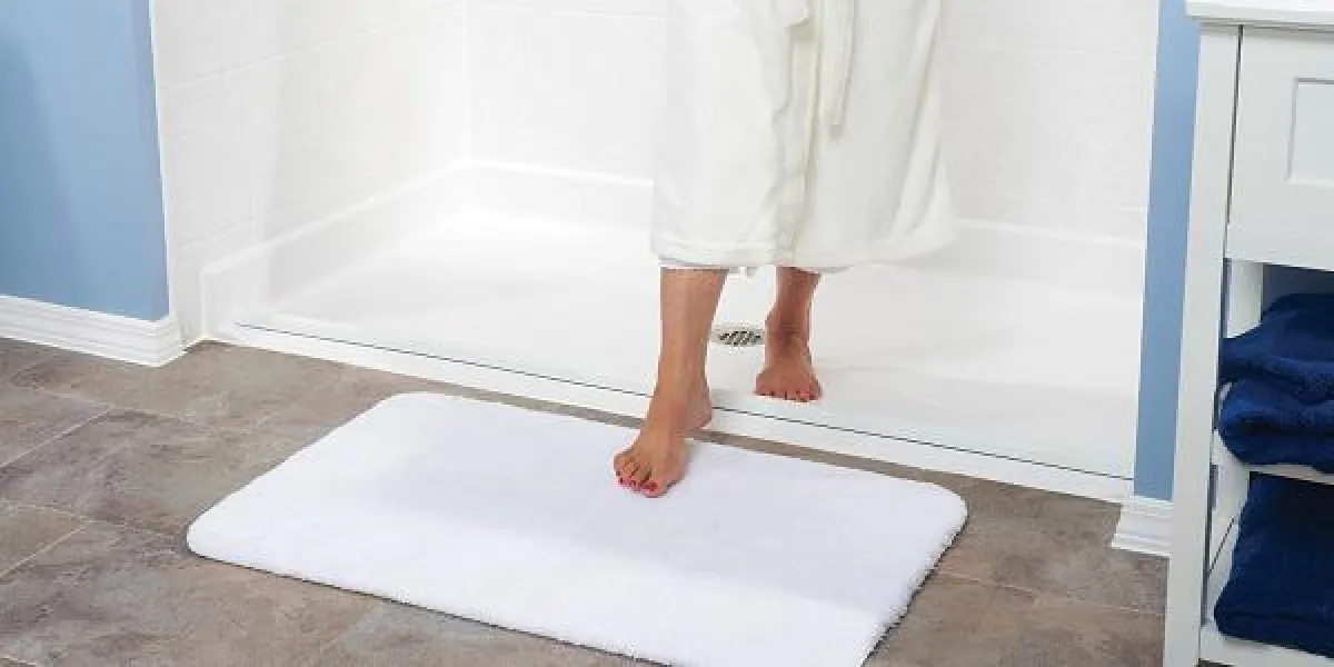 barrierereduzierte Dusche