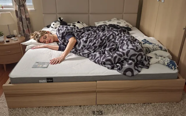 Bild: Endlich gut schlafen, zu zweit auf einer 140 cm breiten Matratze