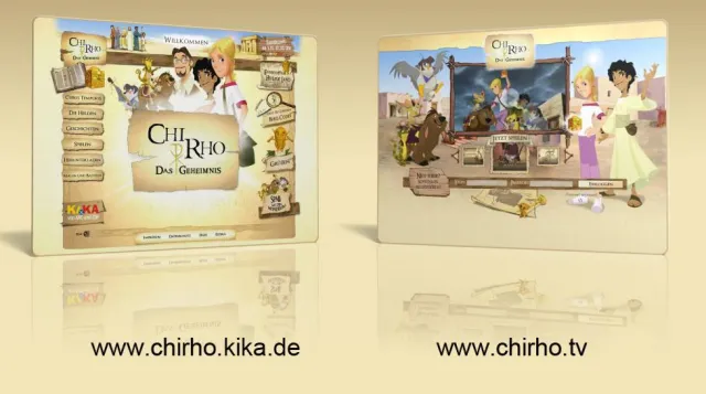 Bild: KIDS interactive präsentiert: "CHI RHO - Das Geheimnis" im KIKA und im Internet unter chirho.tv