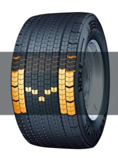 Bild: Mehr Ladung, weniger Kraftstoffverbrauch mit dem neuen Superdrive Reifen von Continental