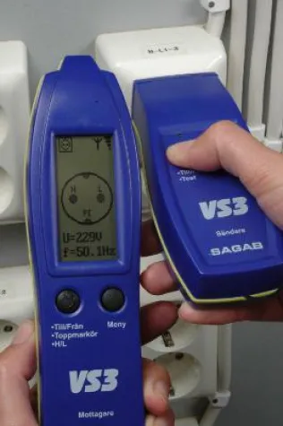 Installationstester SAGAB VS 3 Bild: Installationstester SAGAB VS 3