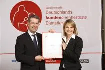 Bild: ICUnet.AG unter den Top 5 im Wettbewerb „Deutschlands kundenorientierteste Dienstleister 2010“