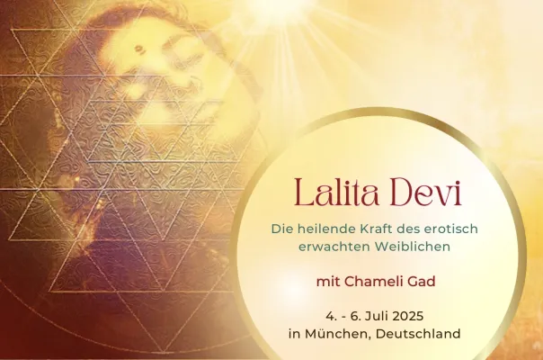 Bild: Chameli Gad, Pionierin der weiblichen Spiritualität, kommt nach München