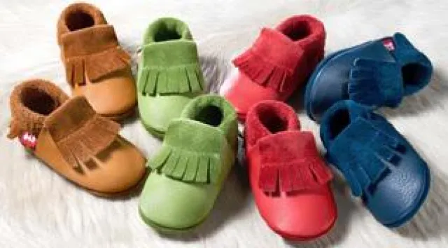 Bild: POLOLO-Mokassin: Erster Kinderschuh mit Biokreis-Zertifikat