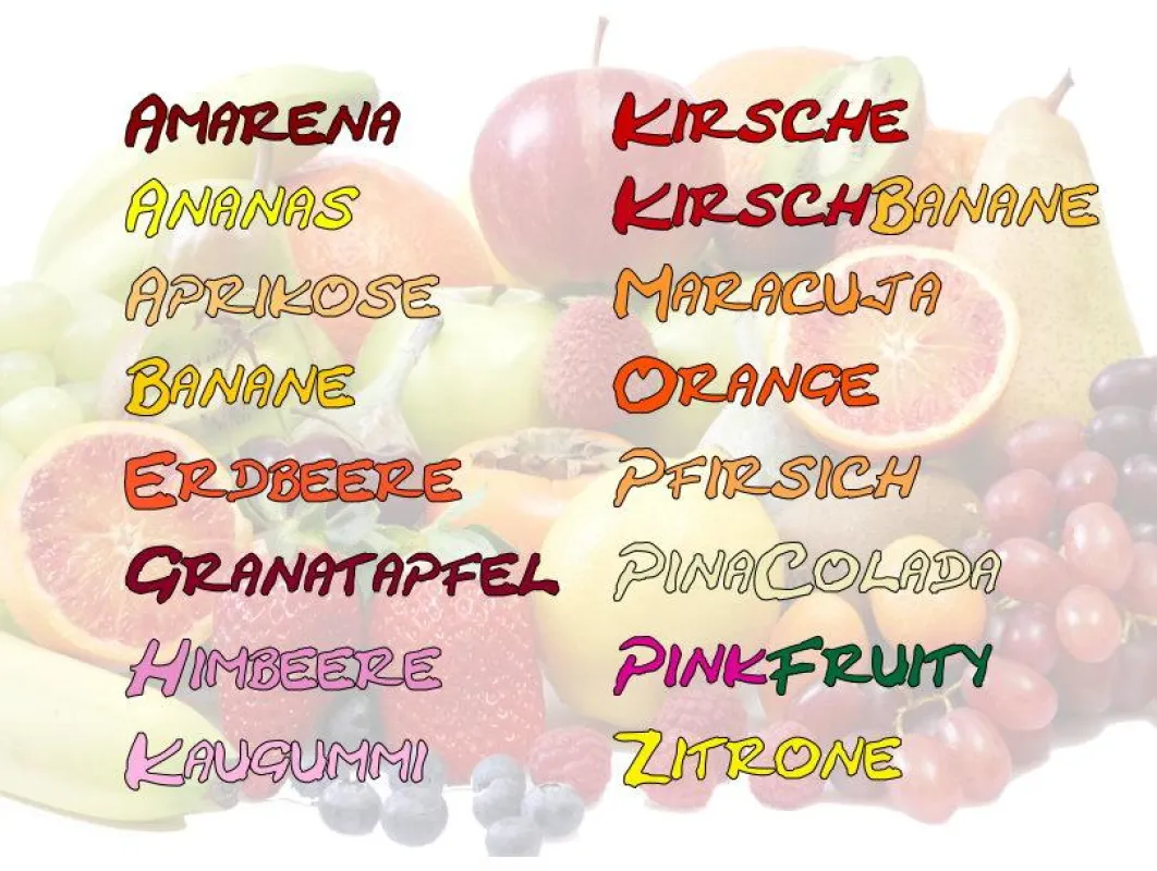 Viele Sorten Monsterslush jetzt ohne künstliche Farbstoffe