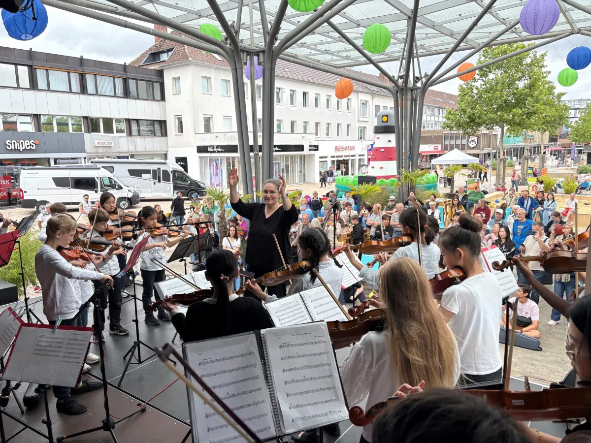  Musikschule&friends bei Summer in the City 2025  (© WMG Wolfsburg)
