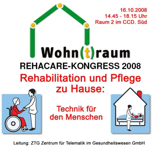 Bild: Besser, komfortabler und sicherer - Rehabilitation und Pflege zu Hause - Technik für den Menschen