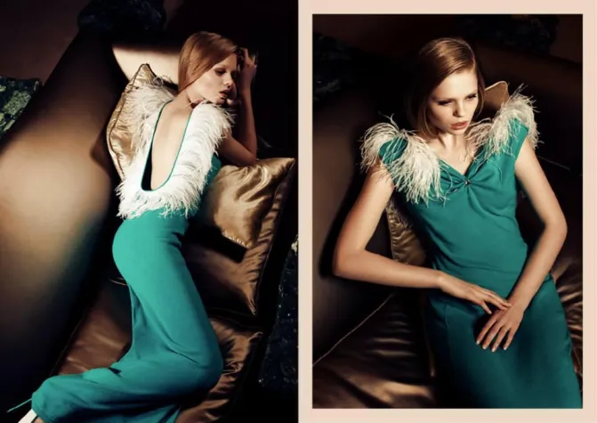 Kitty Montgomery – Be a Woman. Wear a Dress. Finest luxurious Cashmere Collection. Bild: Kitty Montgomery – Be a Woman. Wear a Dress. Finest luxurious Cashmere Collection.