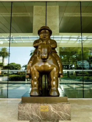 Bild: Von Fernando Botero bis Mike Berg: Ein Deluxe-Hotel als moderne Kunstgalerie
