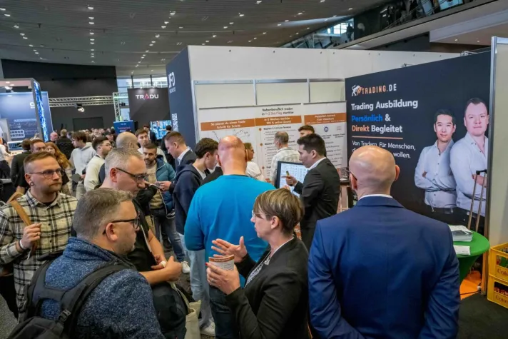 Bild: Trading.de: Erfolgreich auf der World of Trading 2025