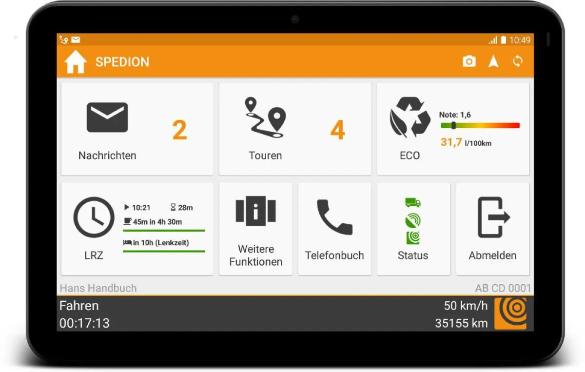 SPEDION App in neuem Design: Die aktuelle Version 6 überzeugt die User