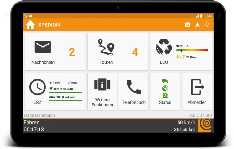 Bild: Mit Workflows, ETA und Echtzeitdaten Prozesse optimieren