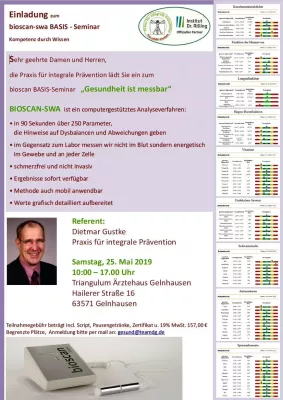 Bild: bioscan-swa BASIS_Seminar am 25. Mai 2019