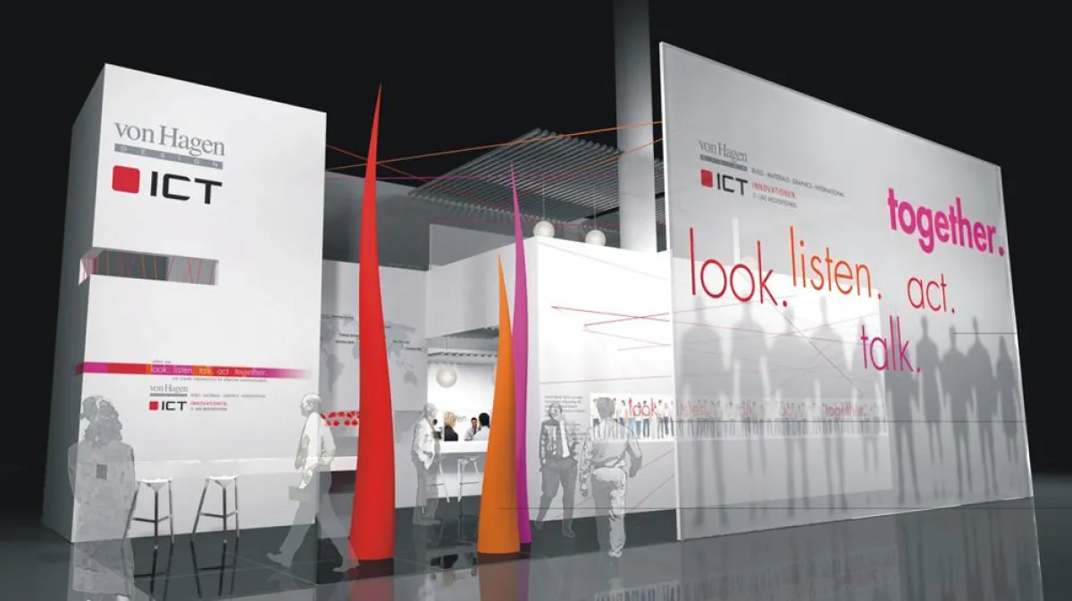 ICT und von Hagen Design zeigen Innovationen im Shop-, Store- und Präsentationsbereich.