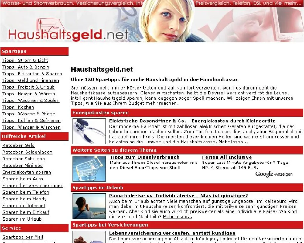 Haushaltsgeld.net