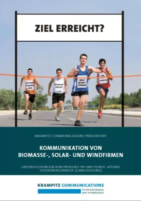 Bild: Krampitz Communications veröffentlicht Studie zur Kommunikation von Biomasse-, Solar- und Windfirmen